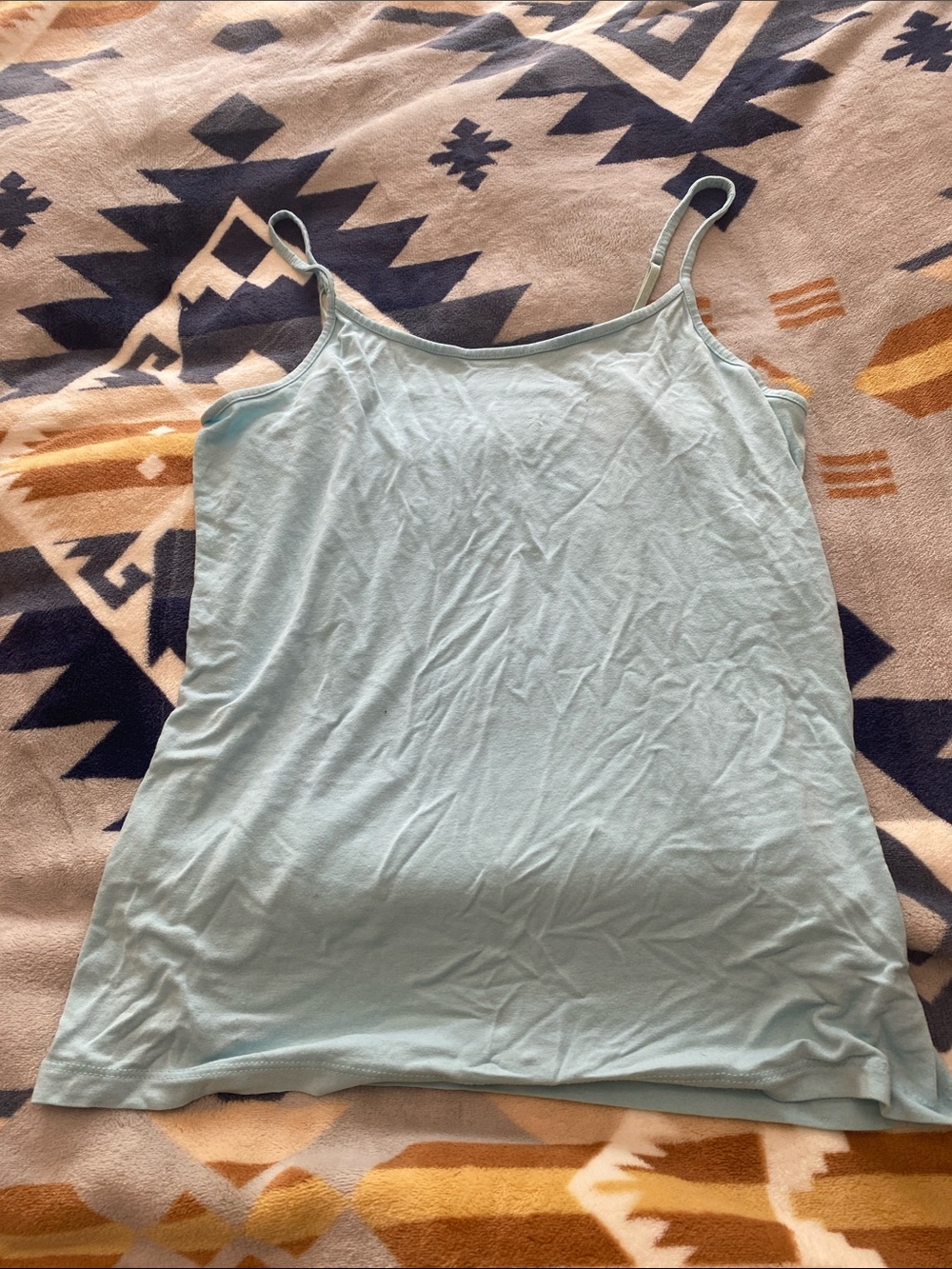 Merona Light Blue Women's Camisole Tank Top with Adjustable Straps